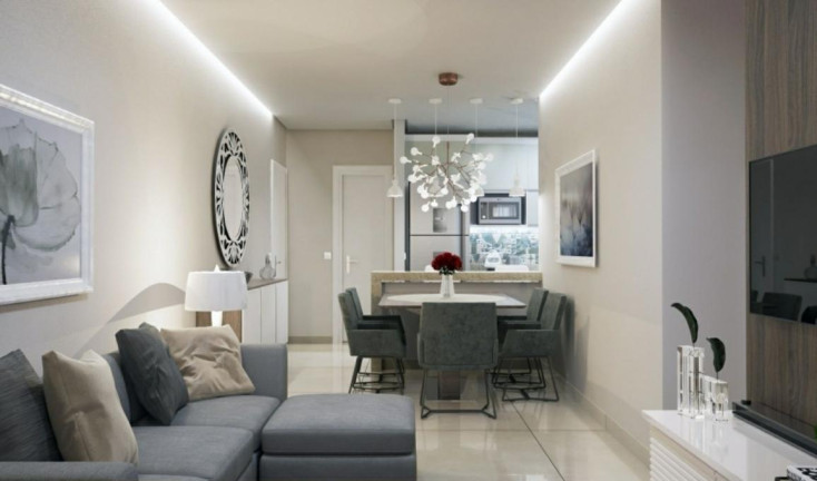 Apartamento com 2 Quartos à Venda, 81 m² em Guilhermina - Praia Grande