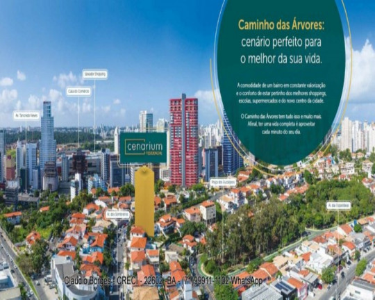 Imagem Apartamento com 2 Quartos à Venda, 72 m² em Caminho Das árvores - Salvador