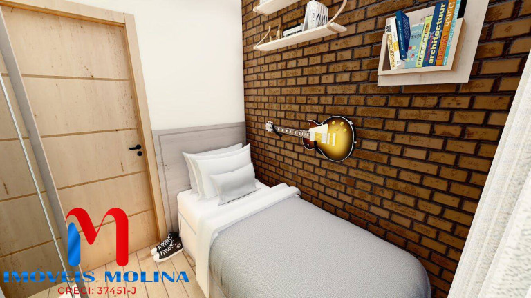 Imagem Apartamento com 2 Quartos à Venda, 46 m² em Santa Maria - Santo André
