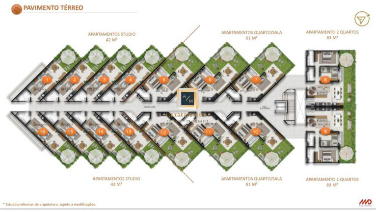 Imagem Apartamento com 1 Quarto à Venda, 30 m² em Cumbuco - Caucaia Imagem Apartamento com 1 Quarto à Venda, 30 m² em Cumbuco - Caucaia