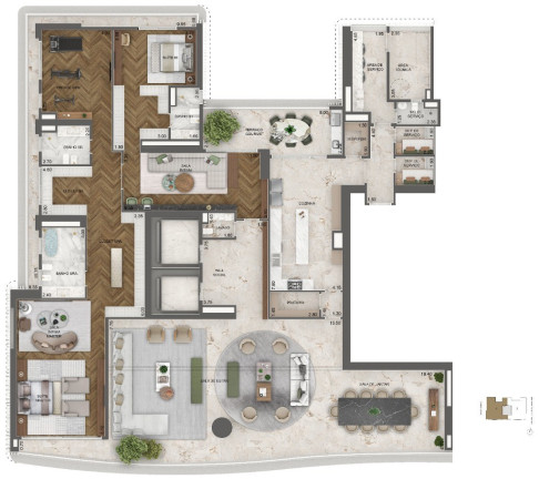 Imagem Imóvel com 4 Quartos à Venda, 778 m² em Jardim Guedala - São Paulo Imagem Imóvel com 4 Quartos à Venda, 778 m² em Jardim Guedala - São Paulo