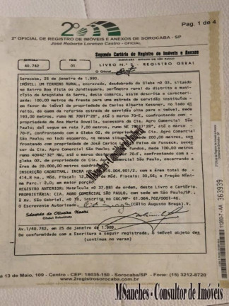 Imagem Chácara com 3 Quartos à Venda, 20.000 m² em Boa Vista - Araçoiaba Da Serra Imagem Chácara com 3 Quartos à Venda, 20.000 m² em Boa Vista - Araçoiaba Da Serra