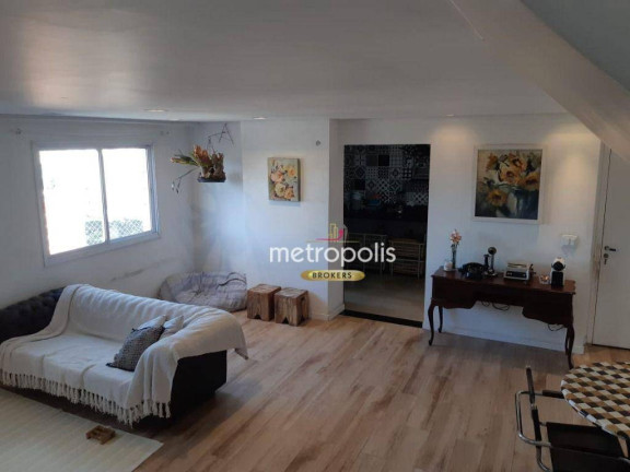 Imagem Cobertura com 3 Quartos à Venda ou Locação, 164 m² em Vila Guiomar - Santo André