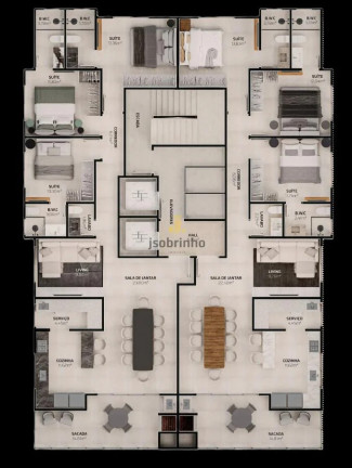 Imagem Apartamento com 3 Quartos à Venda, 132 m² em Meia Praia - Itapema Imagem Apartamento com 3 Quartos à Venda, 132 m² em Meia Praia - Itapema
