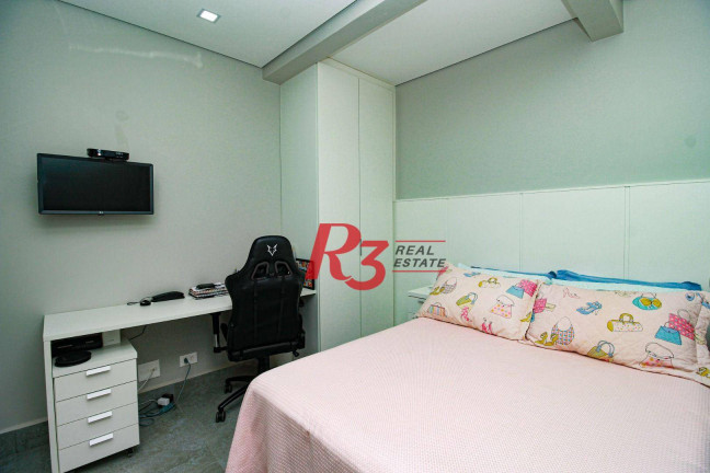 Imagem Apartamento com 2 Quartos à Venda, 102 m² em Ponta Da Praia - Santos