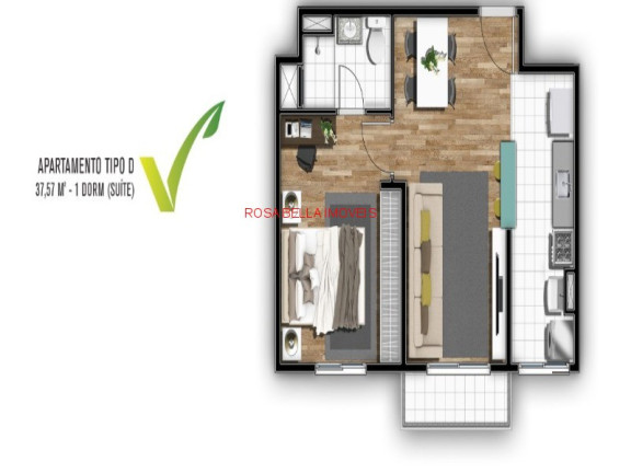 Imagem Apartamento com 2 Quartos à Venda, 45 m² em Centro - Várzea Paulista Imagem Apartamento com 2 Quartos à Venda, 45 m² em Centro - Várzea Paulista