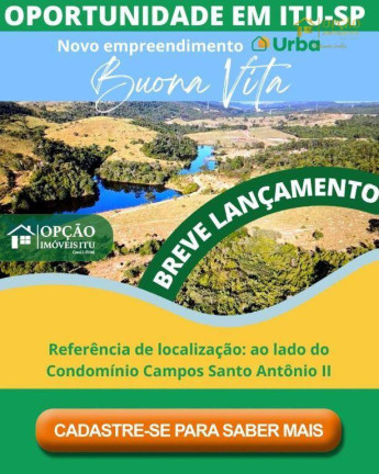 Imagem Terreno à Venda, 250 m² em Residencial Buona Vita - Itu Imagem Terreno à Venda, 250 m² em Residencial Buona Vita - Itu