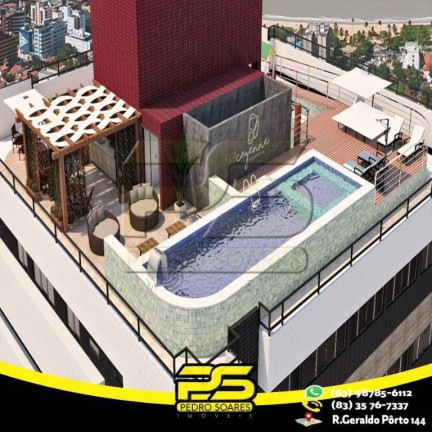 Imagem Apartamento com 2 Quartos à Venda, 59 m² em Cabo Branco - João Pessoa Imagem Apartamento com 2 Quartos à Venda, 59 m² em Cabo Branco - João Pessoa