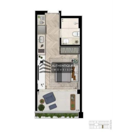 Imagem Imóvel com 1 Quarto à Venda, 29 m² em Moema - São Paulo Imagem Imóvel com 1 Quarto à Venda, 29 m² em Moema - São Paulo