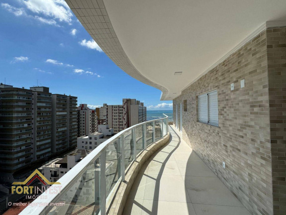 Imagem Imóvel com 3 Quartos à Venda, 109 m² em Vila Guilhermina - Praia Grande