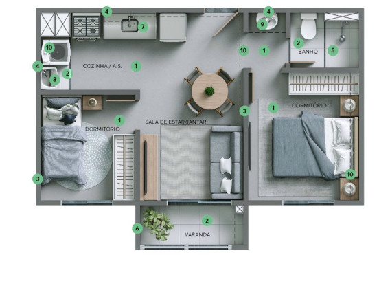 Imagem Imóvel com 2 Quartos à Venda, 35 m² em Pirituba - São Paulo