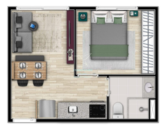 Imagem Apartamento com 2 Quartos à Venda, 35 m² em Bela Vista - São Paulo Imagem Apartamento com 2 Quartos à Venda, 35 m² em Bela Vista - São Paulo