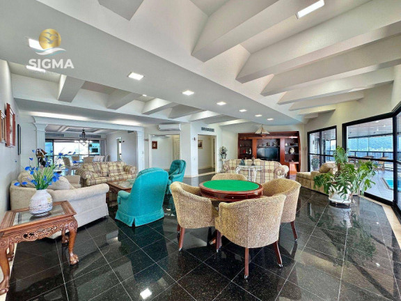 Imagem Apartamento com 3 Quartos à Venda, 350 m² em Jardim Astúrias - Guarujá