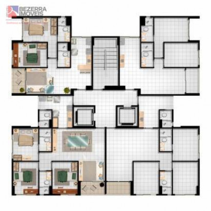 Imagem Apartamento com 2 Quartos à Venda, 76 m² em Capim Macio - Natal Imagem Apartamento com 2 Quartos à Venda, 76 m² em Capim Macio - Natal