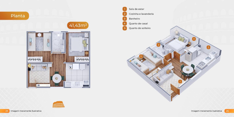 Imagem Apartamento com 2 Quartos à Venda, 41 m² em Jardim Piazza Di Roma - Sorocaba Imagem Apartamento com 2 Quartos à Venda, 41 m² em Jardim Piazza Di Roma - Sorocaba