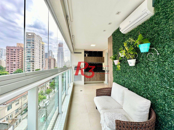 Imagem Apartamento com 3 Quartos à Venda, 110 m² em Boqueirão - Santos