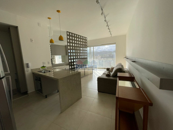 Imagem Apartamento com 1 Quarto para Alugar, 53 m² em Gonzaga - Santos Imagem Apartamento com 1 Quarto para Alugar, 53 m² em Gonzaga - Santos