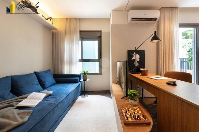 Imagem Apartamento com 2 Quartos à Venda, 46 m² em Santo Amaro - São Paulo