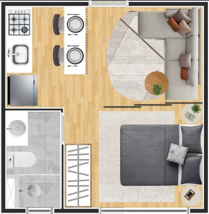 Imagem Apartamento com 2 Quartos à Venda, 36 m² em Parque Das Paineiras - São Paulo Imagem Apartamento com 2 Quartos à Venda, 36 m² em Parque Das Paineiras - São Paulo