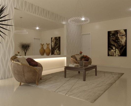 Imagem Apartamento com 1 Quarto à Venda, 55 m² em Ocian - Praia Grande