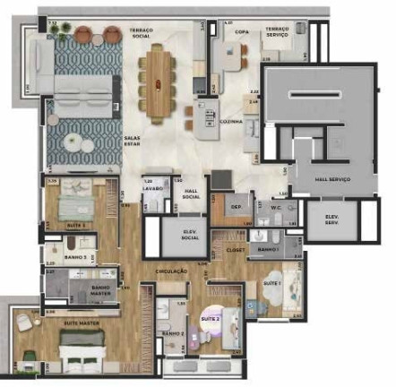 Imagem Apartamento com 4 Quartos à Venda, 147 m² em Santana - São Paulo