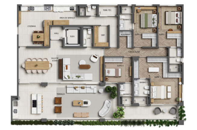 Imagem Apartamento com 4 Quartos à Venda, 579 m² em Moema - São Paulo Imagem Apartamento com 4 Quartos à Venda, 579 m² em Moema - São Paulo