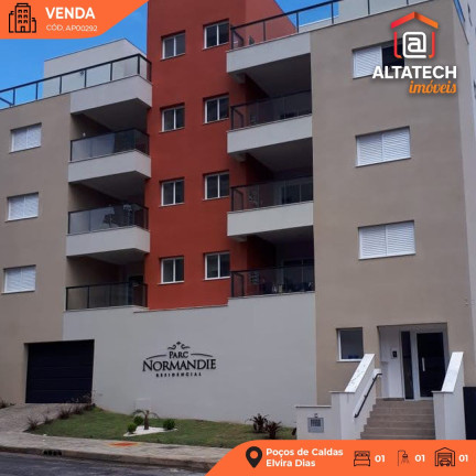 Apartamento com 1 Quarto à Venda, 143 m² em Jardim Elvira Dias - Poços De Caldas