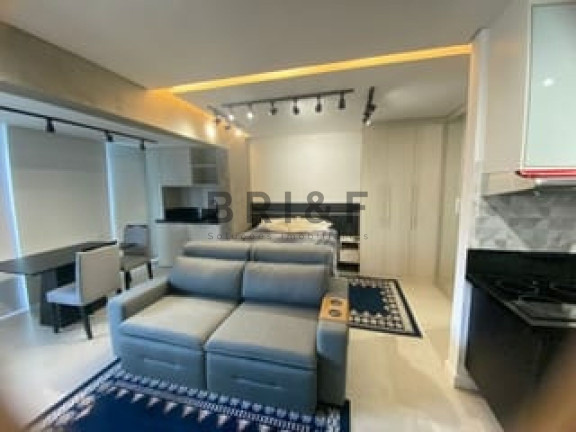 Apartamento com 1 Quarto para Alugar, 40 m² em Brooklin - São Paulo