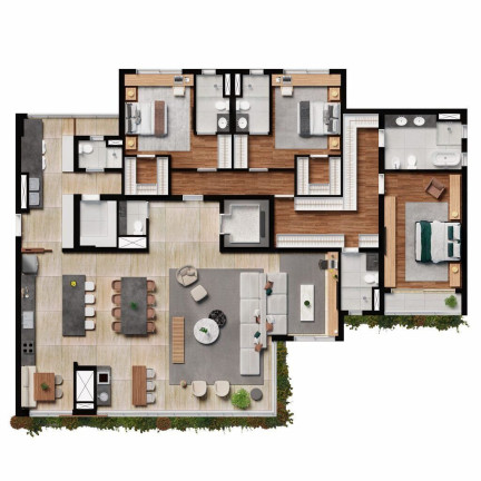 Imagem Apartamento com 4 Quartos à Venda, 248 m² em Moema - São Paulo