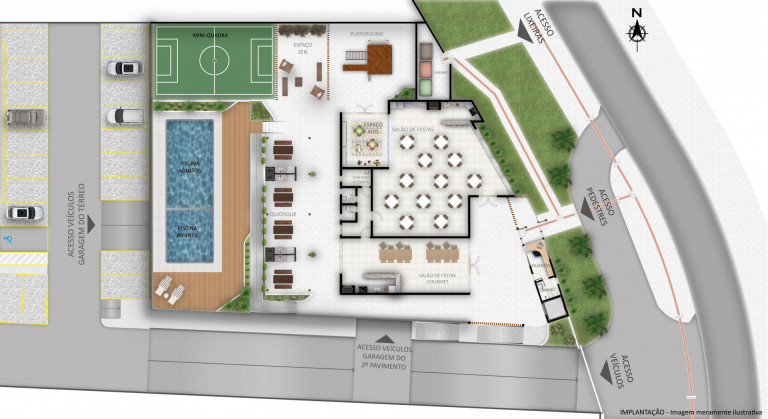 Imagem Apartamento com 2 Quartos à Venda, 47 m² em Olaria - Canoas