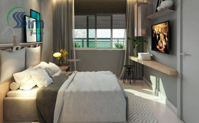 Imagem Apartamento com 1 Quarto à Venda, 37 m² em Cocó - Fortaleza