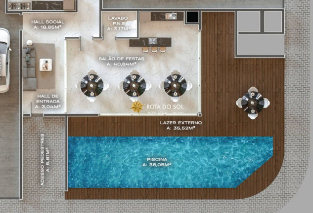 Imagem Apartamento com 2 Quartos à Venda, 95 m² em Canto Grande - Bombinhas