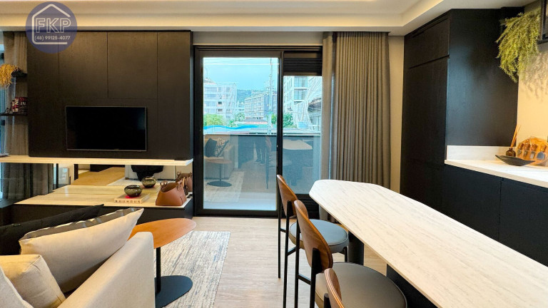 Imagem Apartamento com 1 Quarto à Venda, 50 m² em Jurerê Internacional - Florianópolis