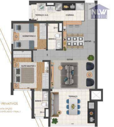 Apartamento com 3 Quartos à Venda, 80 m² em Jardim Prudência - São Paulo