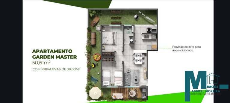 Imagem Apartamento com 2 Quartos à Venda, 53 m² em Nova Esperança - Parnamirim
