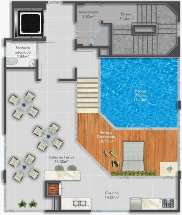 Imagem Apartamento com 2 Quartos à Venda, 77 m² em Porto Belo Imagem Apartamento com 2 Quartos à Venda, 77 m² em Porto Belo