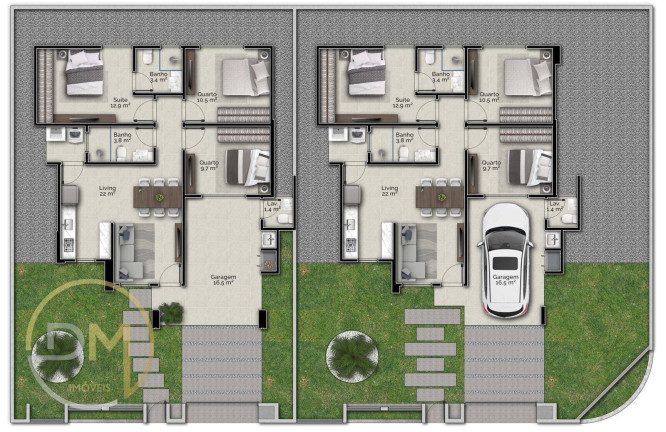 Imagem Casa com 3 Quartos à Venda, 98 m² em Bosque Da Mata - Tijucas Imagem Casa com 3 Quartos à Venda, 98 m² em Bosque Da Mata - Tijucas