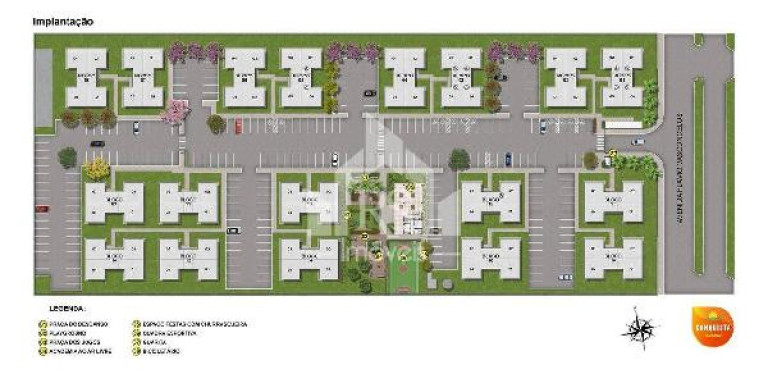 Apartamento com 2 Quartos à Venda, 43 m² em Esperanca - Itaborai