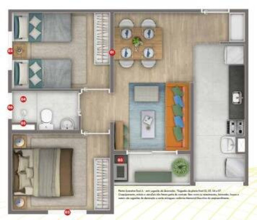 Imagem Apartamento com 2 Quartos à Venda, 45 m² em Vila Angélica - Sorocaba Imagem Apartamento com 2 Quartos à Venda, 45 m² em Vila Angélica - Sorocaba