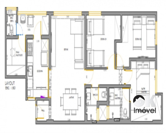 Imagem Apartamento com 3 Quartos à Venda, 100 m² em Jardim Paulista - São Paulo Imagem Apartamento com 3 Quartos à Venda, 100 m² em Jardim Paulista - São Paulo