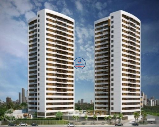 Apartamento com 4 Quartos para Alugar ou Temporada, 108 m² em Capim Macio - Natal