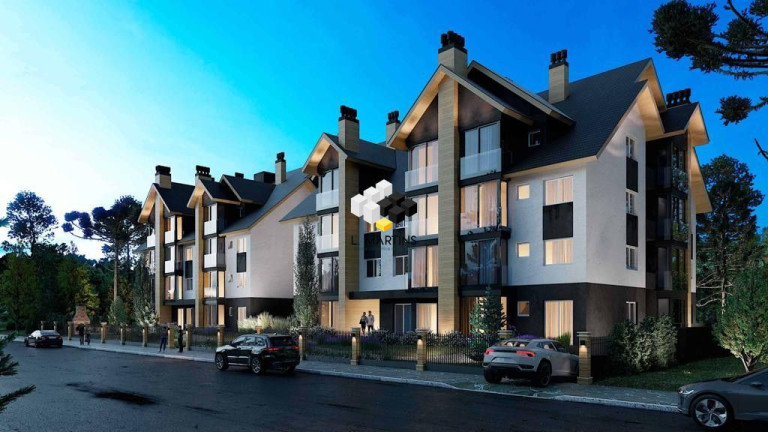 Apartamento com 1 Quarto à Venda, 55 m² em Carniel - Gramado