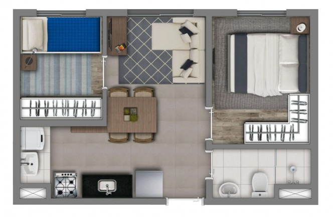 Imagem Apartamento com 2 Quartos à Venda, 34 m² em Vila Guilherme - São Paulo