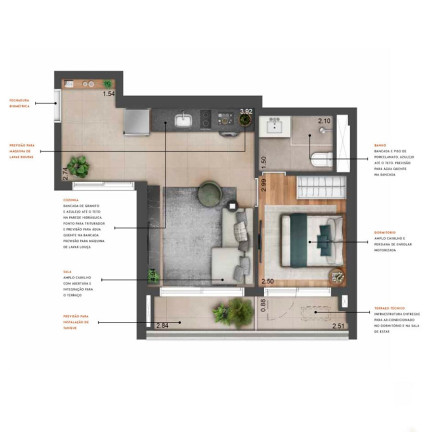 Imagem Apartamento com 1 Quarto à Venda, 33 m² em Moema - São Paulo