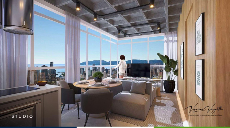 Imagem Imóvel com 1 Quarto à Venda, 34 m² em Perequê - Porto Belo