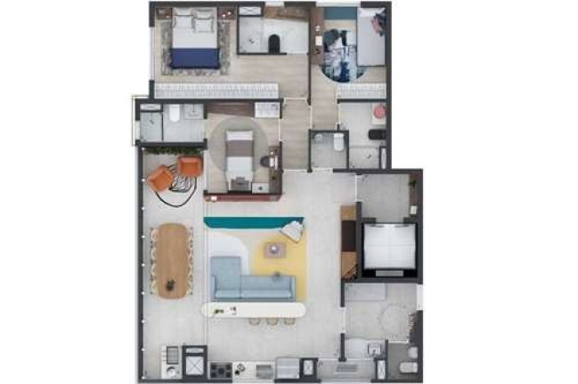 Imagem Apartamento com 3 Quartos à Venda, 121 m² em Indianópolis - São Paulo Imagem Apartamento com 3 Quartos à Venda, 121 m² em Indianópolis - São Paulo