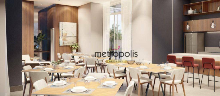 Imagem Cobertura com 3 Quartos à Venda, 176 m² em Vila Valparaíso - Santo André