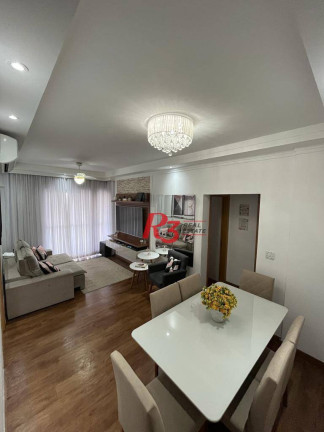 Apartamento com 2 Quartos à Venda, 82 m² em Campo Grande - Santos