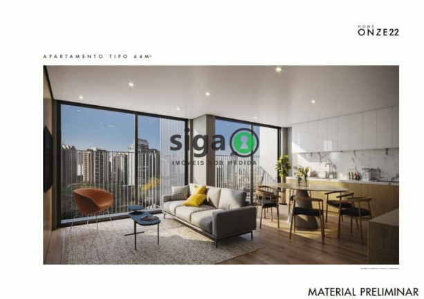 Imagem Apartamento com 1 Quarto à Venda, 62 m² em Vila Madalena - São Paulo Imagem Apartamento com 1 Quarto à Venda, 62 m² em Vila Madalena - São Paulo