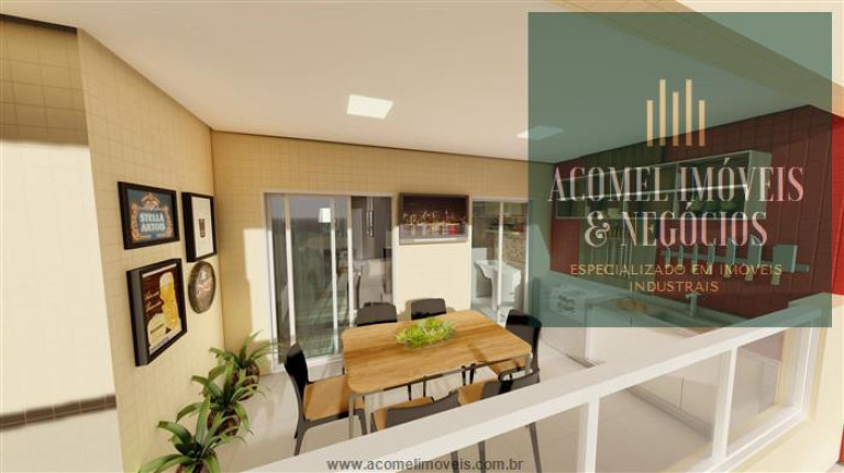 Imagem Apartamento com 2 Quartos à Venda, 76 m² em Vila Tupi - Praia Grande